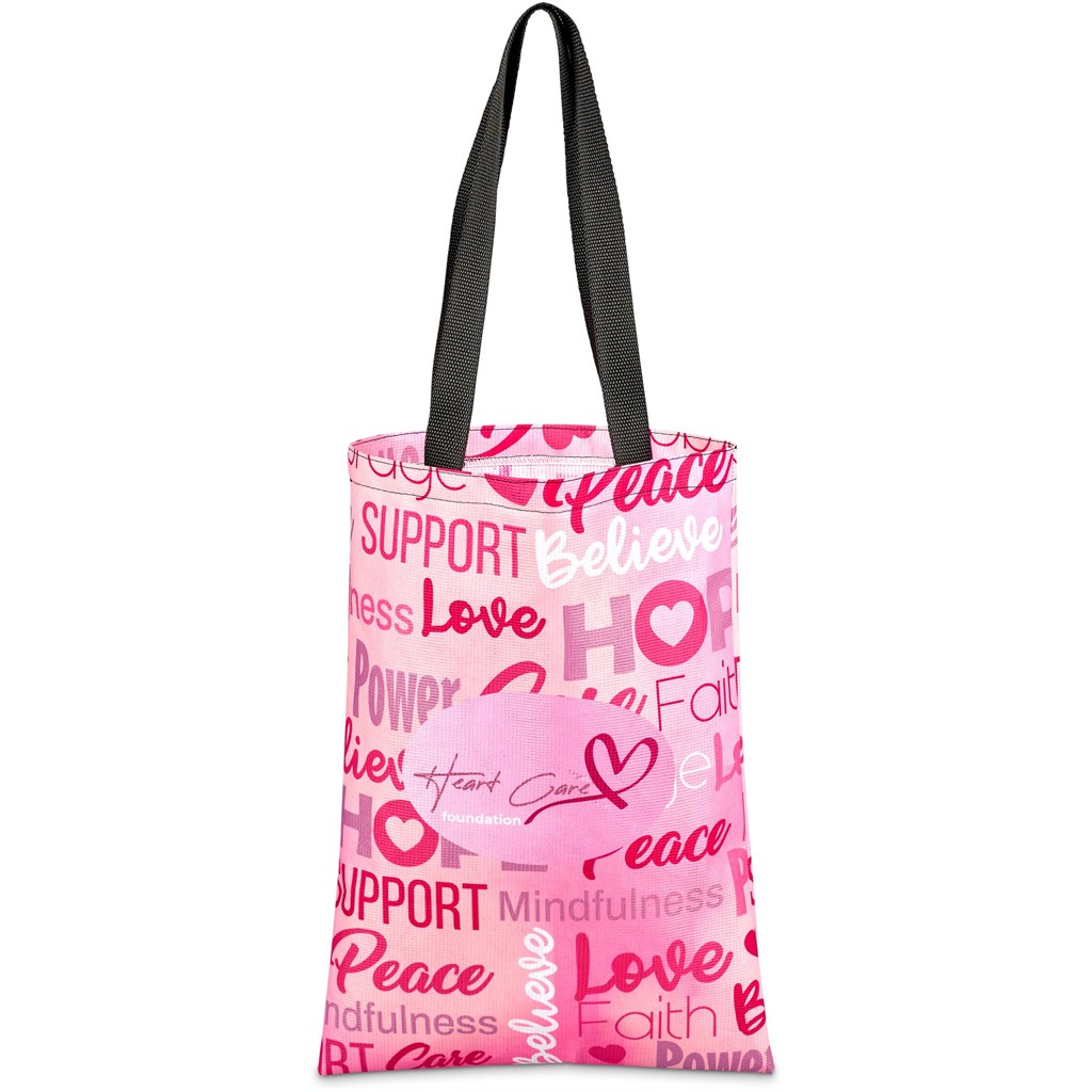 Hoppla Eden Recycled PET Stitch-Bond Shopper - Image 3
