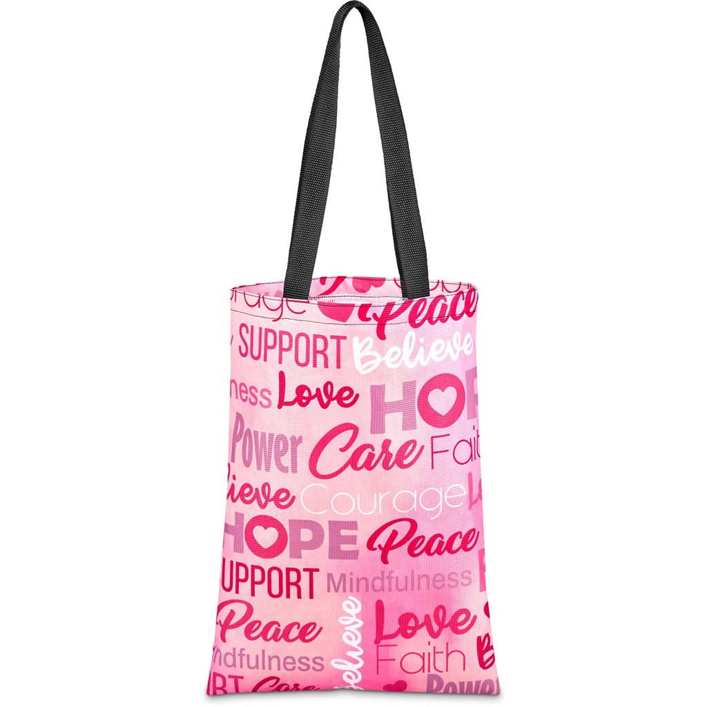 Hoppla Eden Recycled PET Stitch-Bond Shopper - Image 4