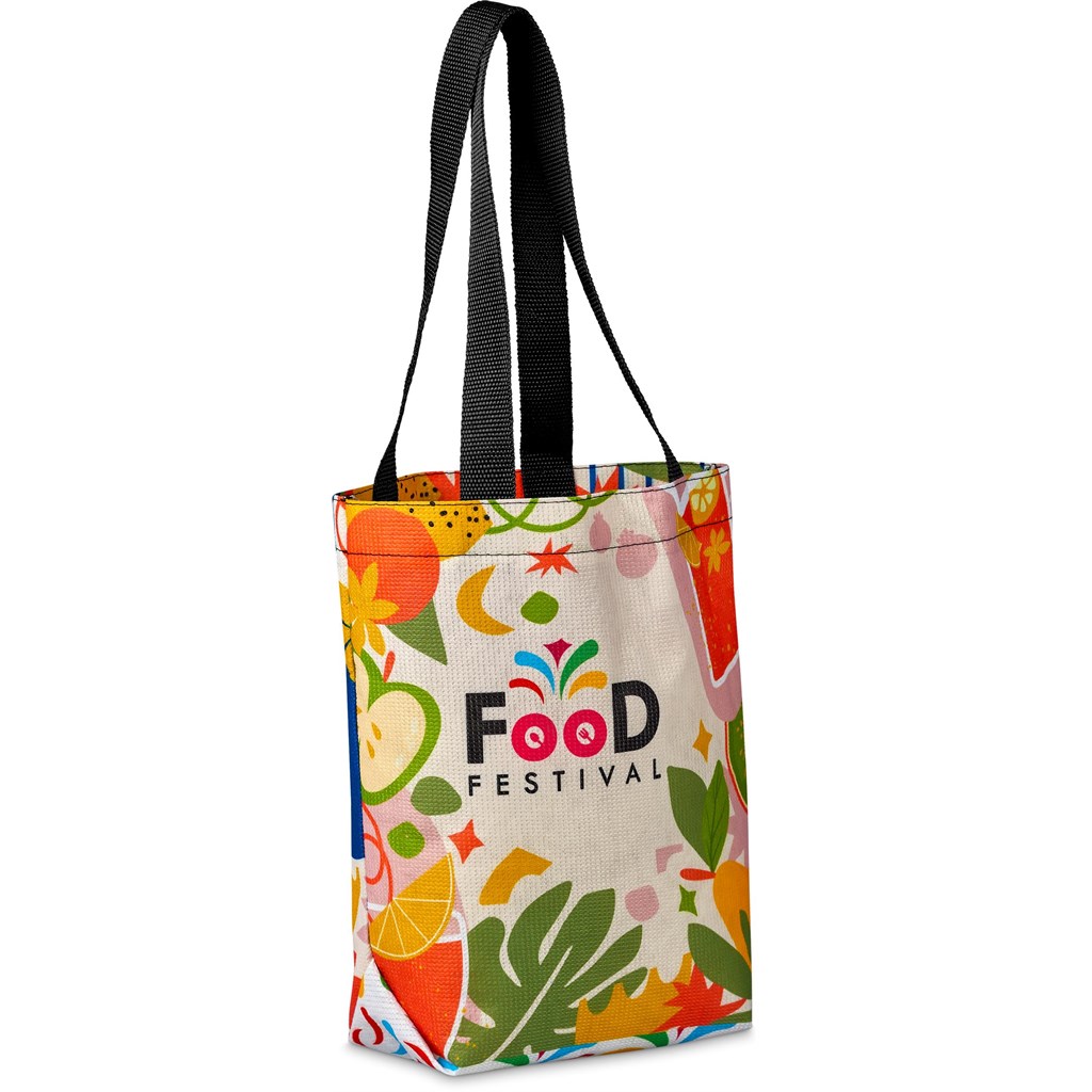 Hoppla Bayside Recycled PET Stitch-Bond Shopper - Image 4
