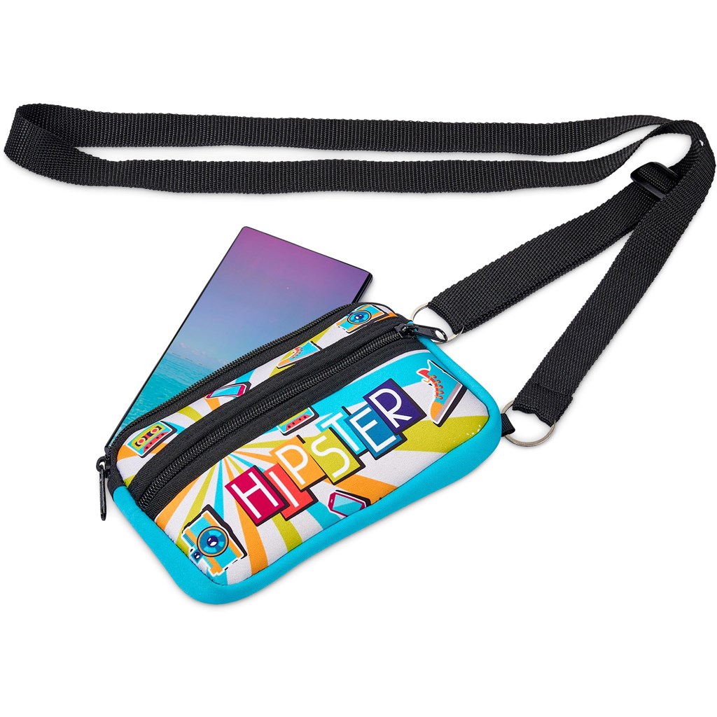 Hoppla Paarl Neoprene Cell Phone Pouch - Image 3