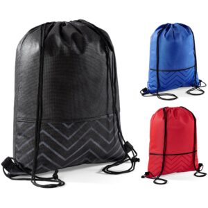 Alternative view of Altitude Waverly Non-Woven Drawstring Bag