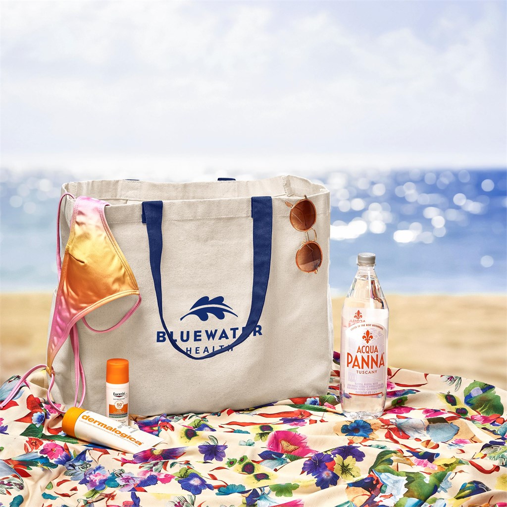 Kooshty Barbados Large Cotton Beach Bag - Image 3
