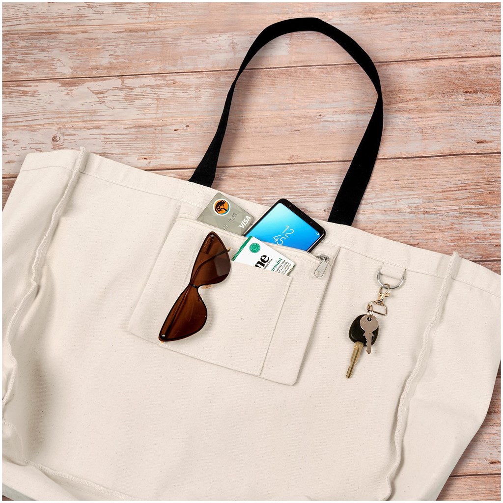 Kooshty Barbados Large Cotton Beach Bag - Image 5