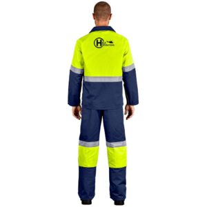 Alternative view of Traffic Premium Two-Tone Hi-Viz Reflective Pants