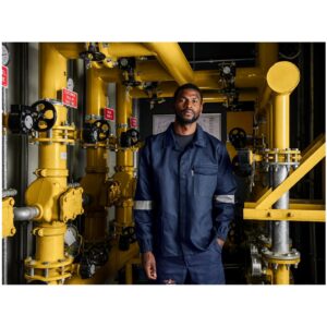 Alternative view of SABS Acid Resistant & Flame Retardant Jacket