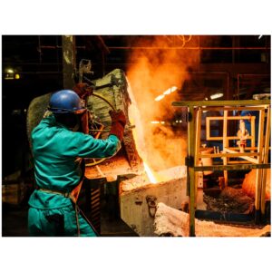 Alternative view of D59 Flame Retardant 100% Cotton Conti Suit