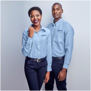 Alternative view of Ladies Long Sleeve Aspen Shirt