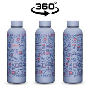 Alternative view of Kooshty Bermuda Recycled Stainless Steel Water Bottle – 800ml