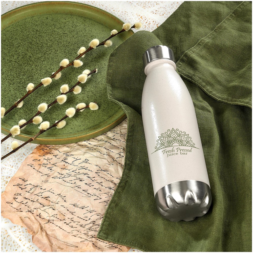 Okiyo Kimi Wheat Straw Water Bottle - 680ml - Image 11