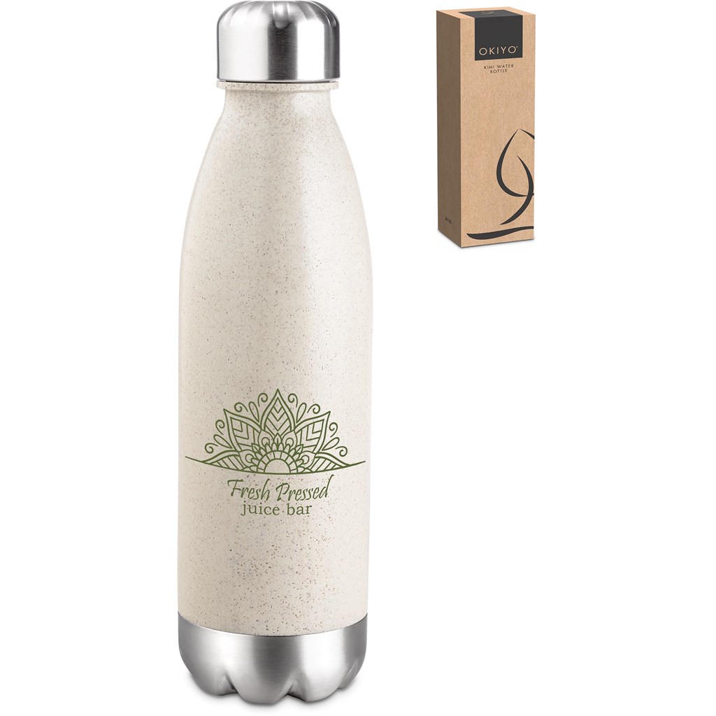 Okiyo Kimi Wheat Straw Water Bottle - 680ml - Image 7