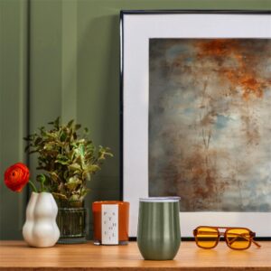 Alternative view of Serendipio Vogue Madison Stainless Steel & Plastic Double-Wall Tumbler - 350ml