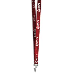 Alternative view of Altitude Crocodile Clip Double-Sided Sublimation Satin Lanyard
