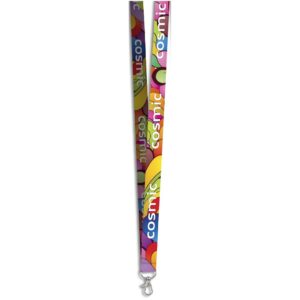 Alternative view of Altitude Snap Hook Clip Double-Sided Sublimation Satin Lanyard