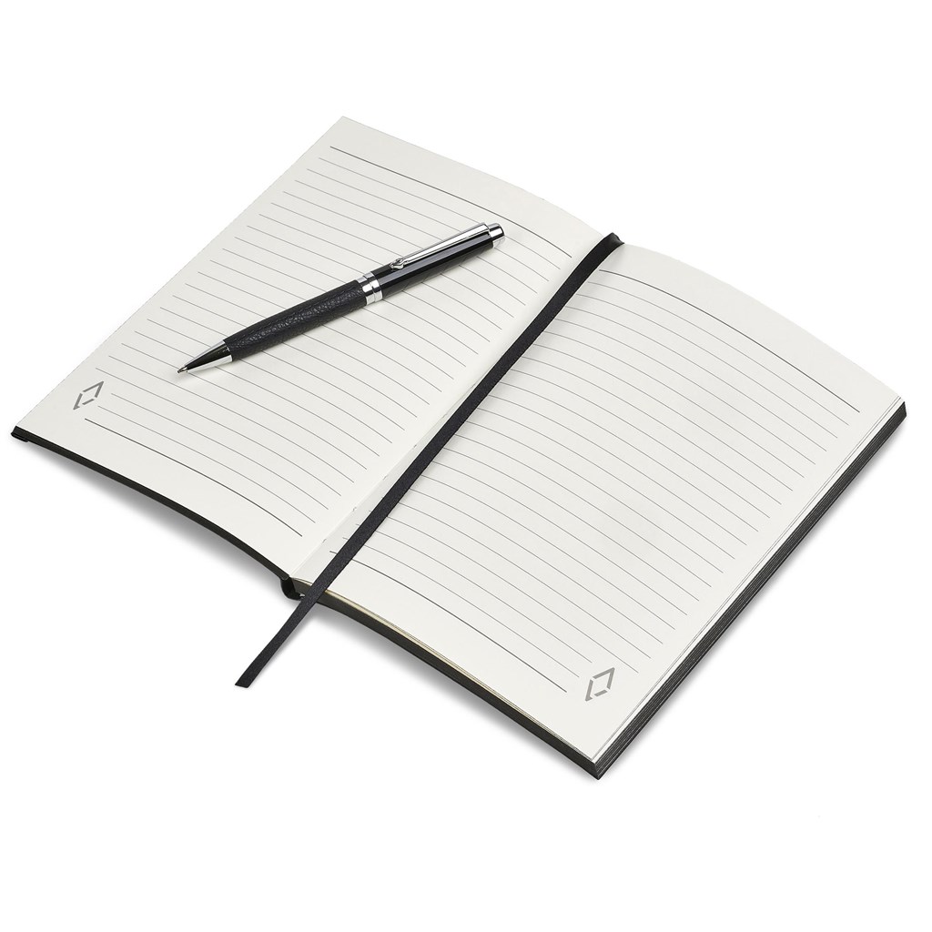 Alex Varga Corinthia Soft Cover Notebook & Pen Set - Image 7