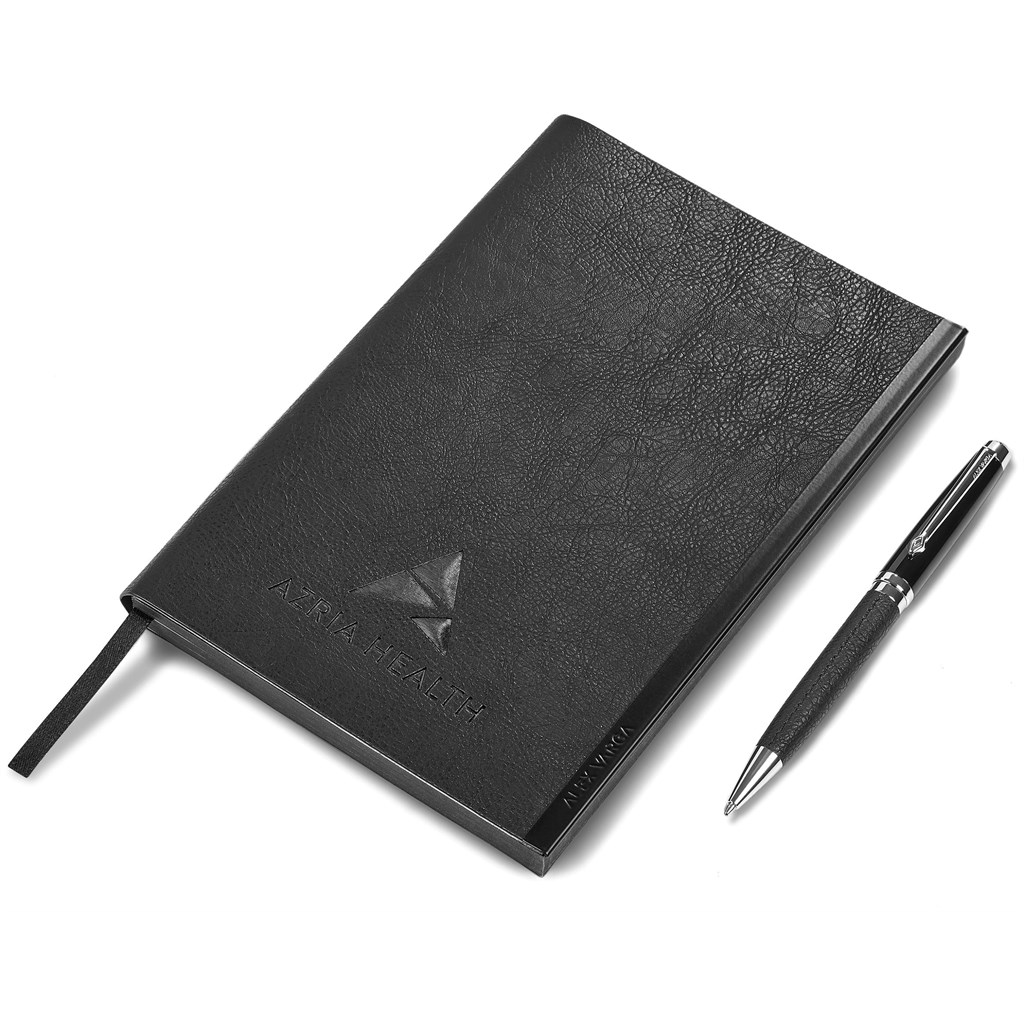 Alex Varga Corinthia Soft Cover Notebook & Pen Set - Image 8