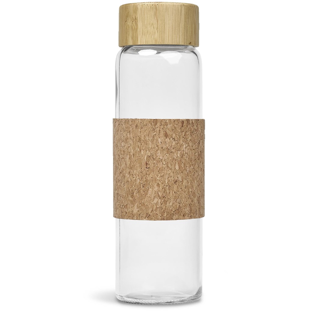 Kooshty Clear Bamboost Glass Water Bottle - 700ml - Image 7