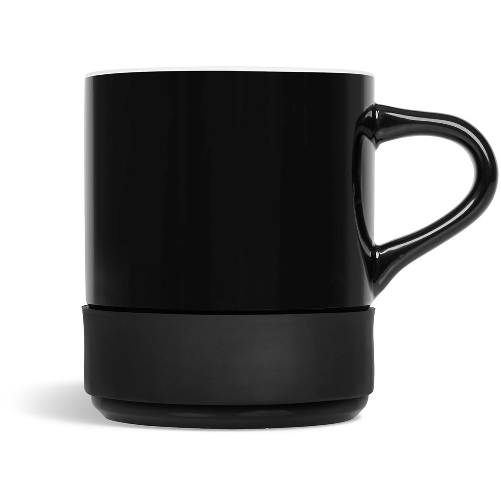 Kooshty Mixalot Ceramic Coffee Mug - 320ml - Black - Image 4