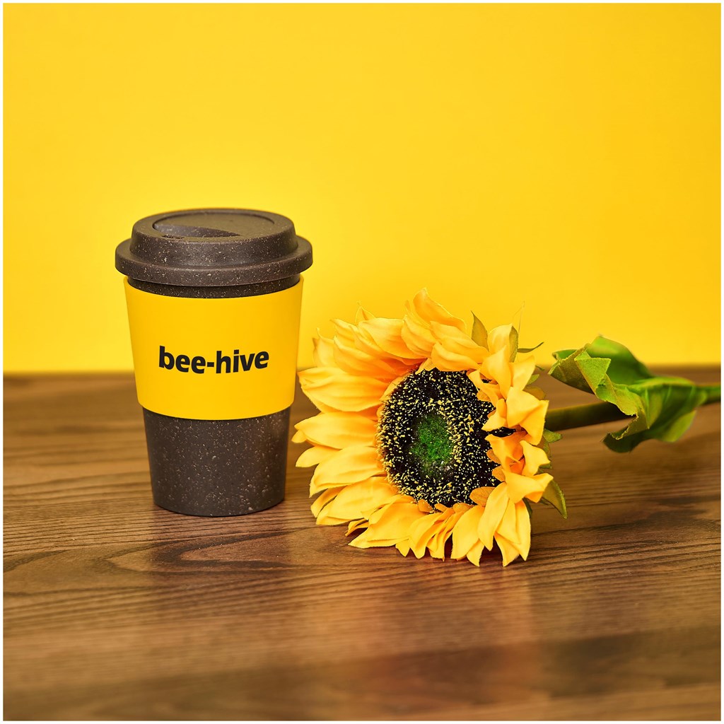 Kooshty Brown Bean Plastic Double-Wall Tumbler – 400ml - Image 5