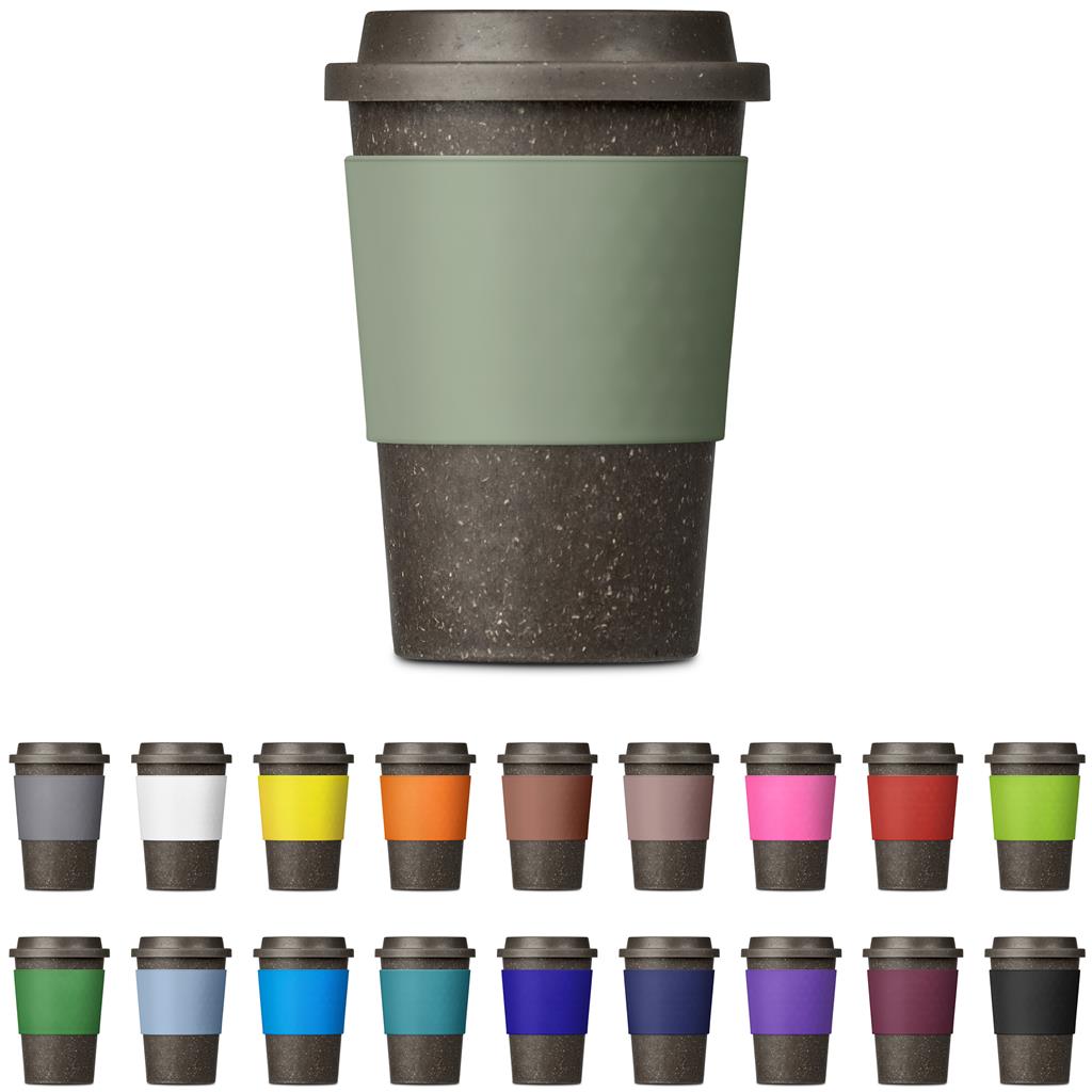 Kooshty Brown Bean Plastic Double-Wall Tumbler – 400ml - Image 4