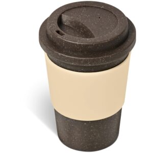 Alternative view of Kooshty Brown Bean Plastic Double-Wall Tumbler – 400ml - Cream
