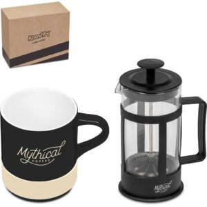 Alternative view of Kooshty Mixalot Black Koffee Set - Cream