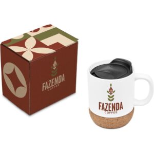 Alternative view of Serendipio Sienna Mug in Bianca Custom Gift Box