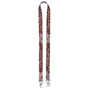 Alternative view of Altitude Garros Double-Sided Sublimation Satin Lanyard