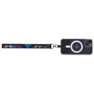 Alternative view of Altitude Firenze Double-Sided Sublimated Satin Phone Lanyard