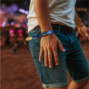 Alternative view of Altitude Events Sublimation Satin Wristband