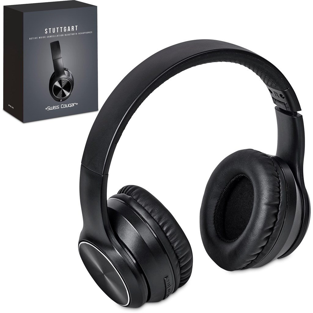 Swiss Cougar Stuttgart Active Noise-Cancelling Bluetooth Headphones - Image 13