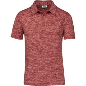 Mens Echo Golf Shirt - Red