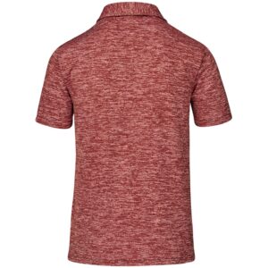 Alternative view of Mens Echo Golf Shirt - Red