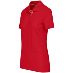Alternative view of Ladies New York Golf Shirt - Red