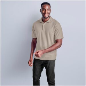 Alternative view of Mens Basic Pique Golf Shirt