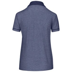 Alternative view of Ladies Verge Golf Shirt - Navy