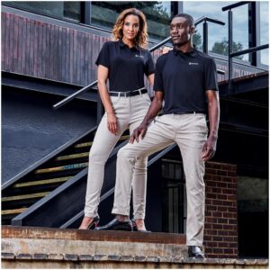 Alternative view of Mens Alex Varga Questana Seamless Golf Shirt