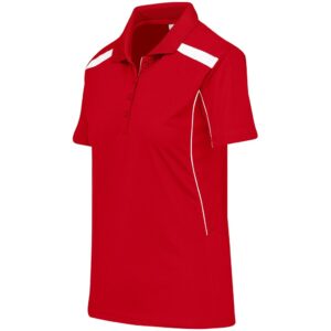 Alternative view of Ladies United Golf Shirt - Red
