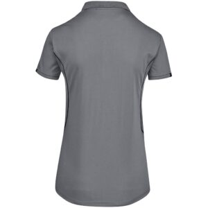 Alternative view of Ladies Razor Golf Shirt - Grey