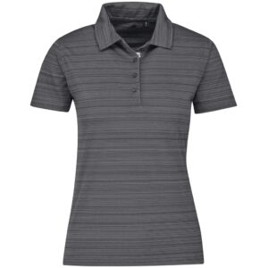 Alternative view of Ladies Astoria Golf Shirt - Grey