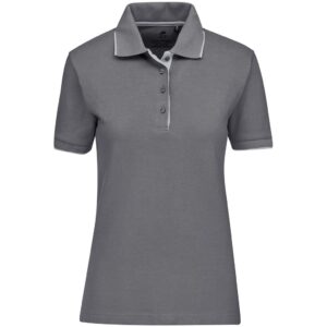 Alternative view of Ladies Wentworth Golf Shirt - Grey