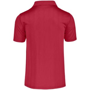 Alternative view of Mens Florida Golf Shirt - Red