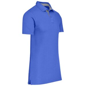 Alternative view of Mens Hacker Golf Shirt - Blue