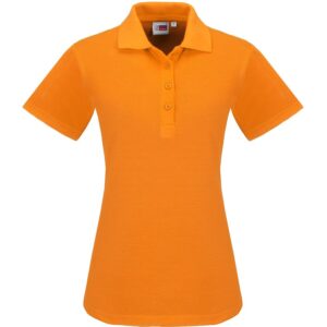 Ladies Elemental Golf Shirt - Orange