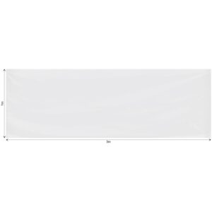 Alternative view of Ovation Sublimated Gazebo 6m X 3m - Short Side Half-Wall  (Excludes Hardware)