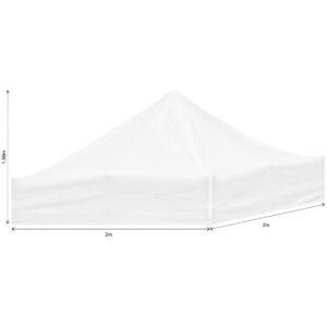 Alternative view of Ovation Sublimated Gazebo 2m X 2m - Roof  (Excludes Hardware)