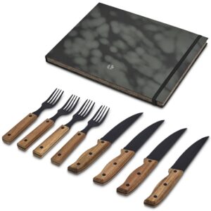 Alternative view of Andy Cartwright Ermelo Steak Knife and Fork Set