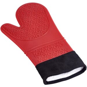 Alternative view of Altitude Masterclass Silicone Oven Glove (Single) - Red