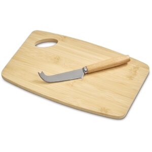 Alternative view of Okiyo Edamu Bamboo Cheese Board Set