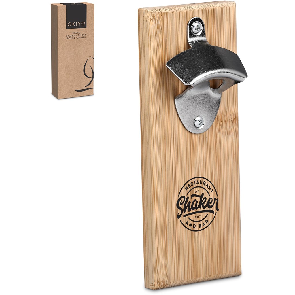 Okiyo Akeru Bamboo Fridge Bottle Opener - Image 3
