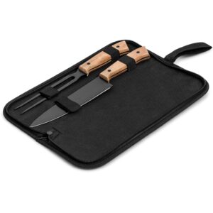 Alternative view of US Basic Butcher's Block Carving Set